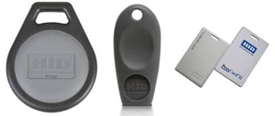 We copy HID Prox, MicroProx and ProxCard II format electronic key fobs as well as others