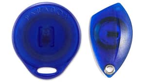 Greenwich Locksmiths copies Paradox electronic key fob tags