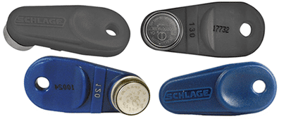 Greenwich Locksmiths copies Schlage iButton and 1-Wire Dallas proximity key fobs