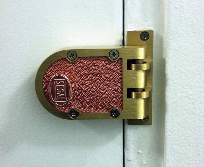 Jimmy-Proof Segal Deadbolt Top Lock Professionally Installed by Greenwich Locksmiths in NYC