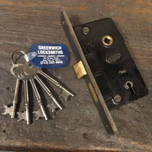 Antique Lock and Key Repaired by Greenwich Locksmiths in the West Village NYC