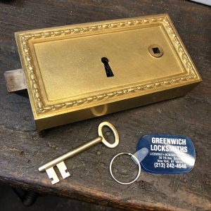 Antique Lock and Key Repaired by Greenwich Locksmiths in the West Village NYC