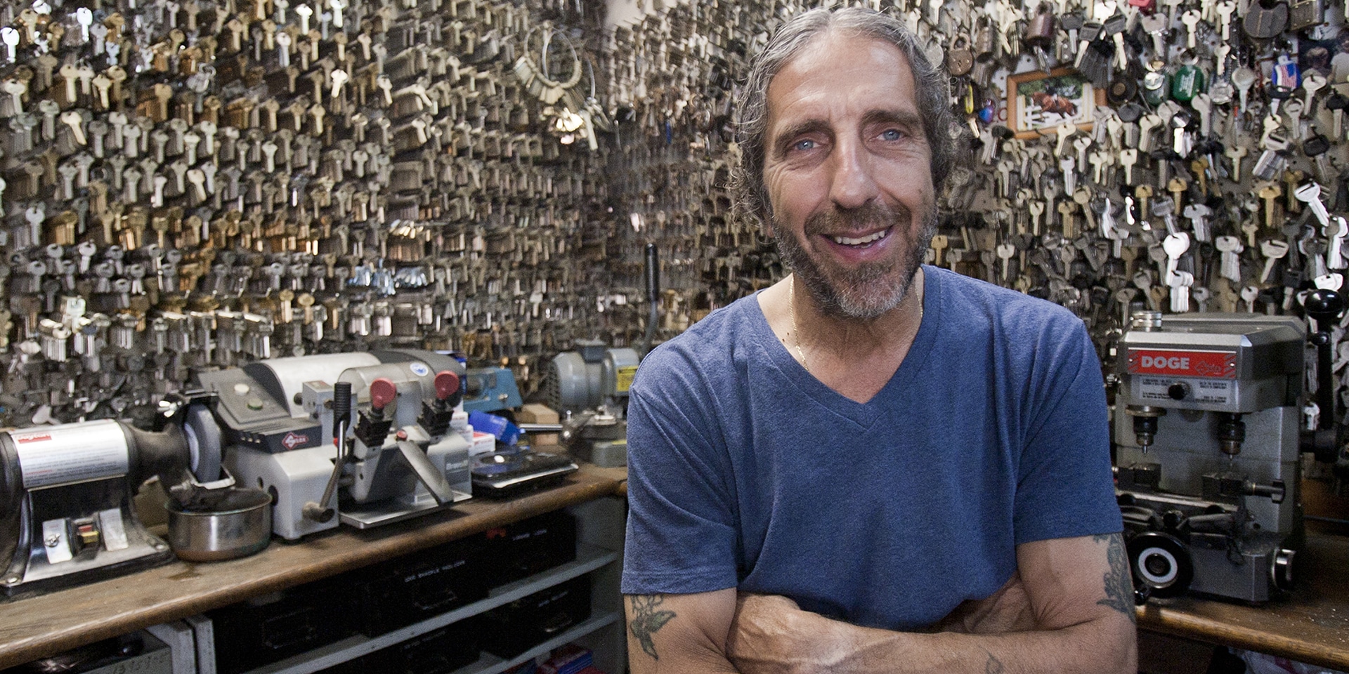 Greenwich Locksmiths owner and founder Philip Mortillaro has been a locksmith his entire life since he started his first store in 1968 at the age of 18